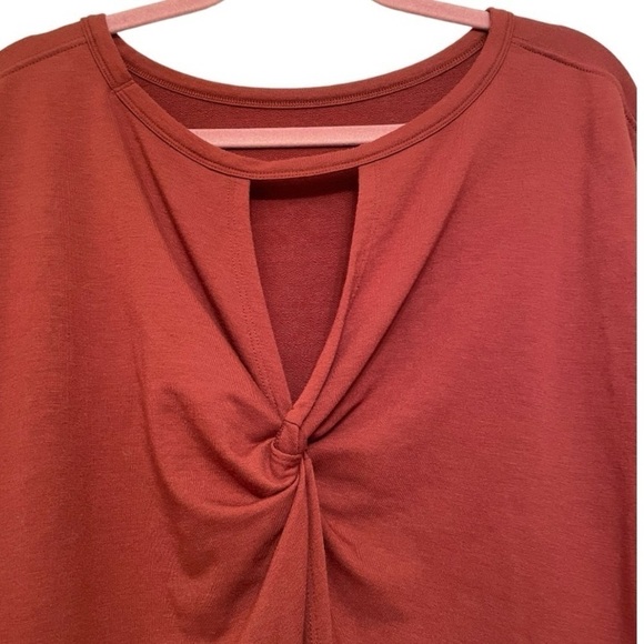 Old Navy Rust Colored Open Back Sweatshirt Size Extra Large (XL) - Picture 4 of 7
